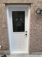 SD013 steel entry door original product view