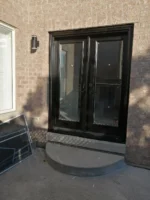 SD015 steel entry door original product view
