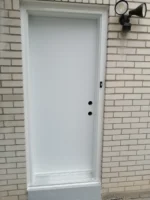 SD016 steel entry door original product view