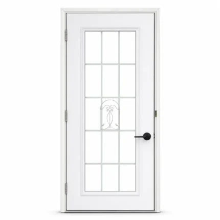 SD017 steel entry door Amazon white background
