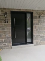 SD018 steel entry door original product view