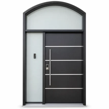 SD021 steel entry door Amazon white background
