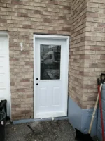 SD022 steel entry door original product view