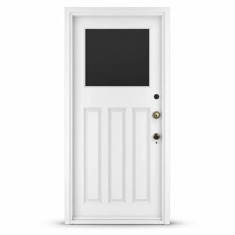 SD023 steel entry door Amazon white background