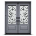 SD024 steel entry door Amazon white background