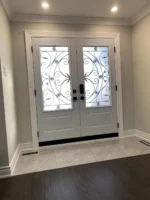 SD025 steel entry door original product view