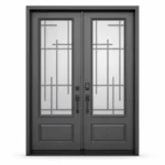 SD026 steel entry door Amazon white background