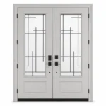 SD027 steel entry door Amazon white background