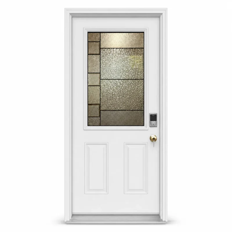 SD029 steel entry door Amazon white background