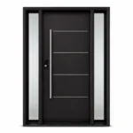 SD030 steel entry door Amazon white background