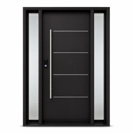 SD030 steel entry door Amazon white background