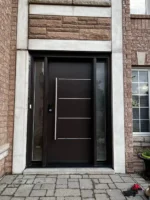 SD030 steel entry door original product view