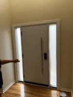 SD031 steel entry door original product view