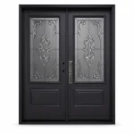 SD032 steel entry door Amazon white background