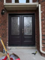 SD032 steel entry door original product view