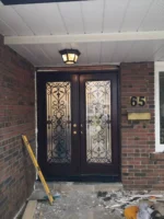 SD034 steel entry door original product view