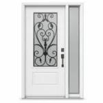 SD038 steel entry door Amazon white background