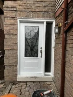 SD038 steel entry door original product view