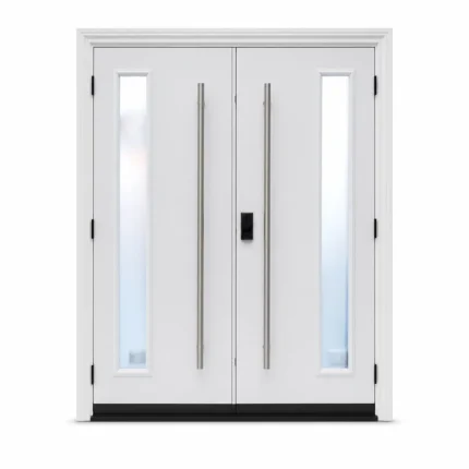 SD040 steel entry door Amazon white background