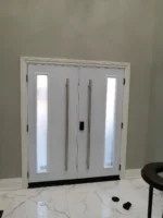 SD040 steel entry door original product view