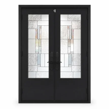 SD041 steel entry door Amazon white background