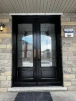 SD042 steel entry door original product view