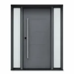 SD043 steel entry door Amazon white background