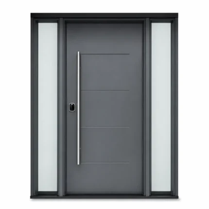 SD043 steel entry door Amazon white background