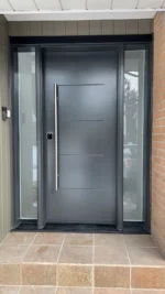 SD043 steel entry door original product view