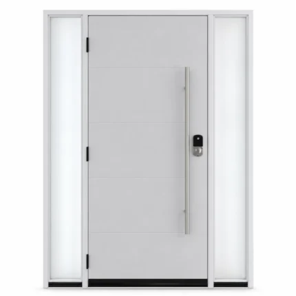 SD044 steel entry door Amazon white background