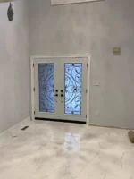 SD045 steel entry door original product view