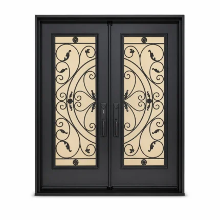 SD046 steel entry door Amazon white background