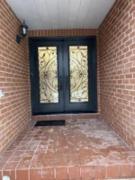 SD046 steel entry door original product view