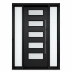 SD048 steel entry door Amazon white background