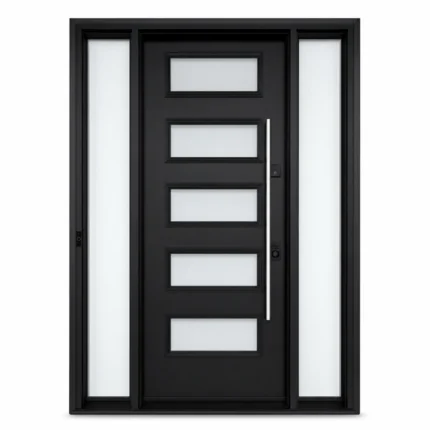 SD048 steel entry door Amazon white background