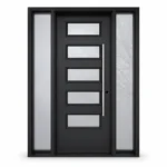 SD049 steel entry door Amazon white background