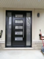 SD049 steel entry door original product view