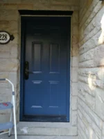 SD050 steel entry door original product view