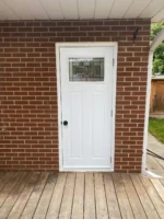 SD051 steel entry door original product view