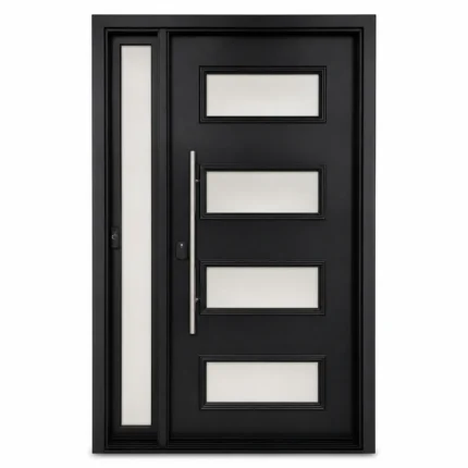 SD052 steel entry door Amazon white background