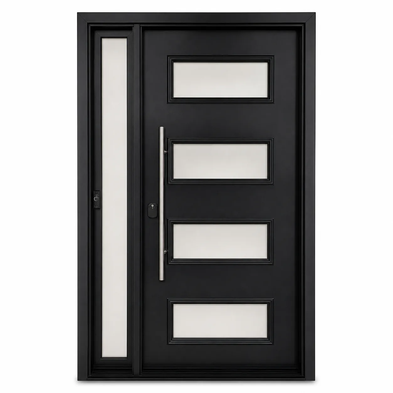 SD052 Amazon white background SD052 steel entry door Amazon white background