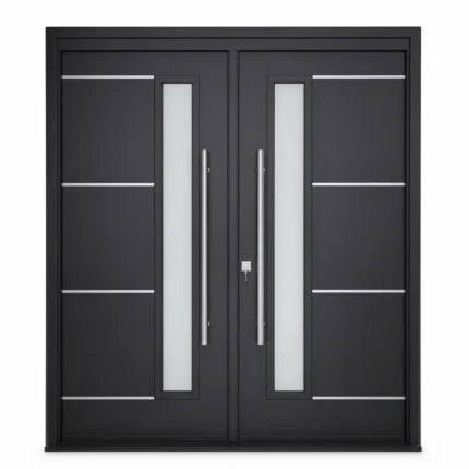 SD053 steel entry door Amazon white background