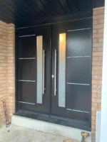 SD053 steel entry door original product view