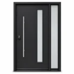 SD054 steel entry door Amazon white background