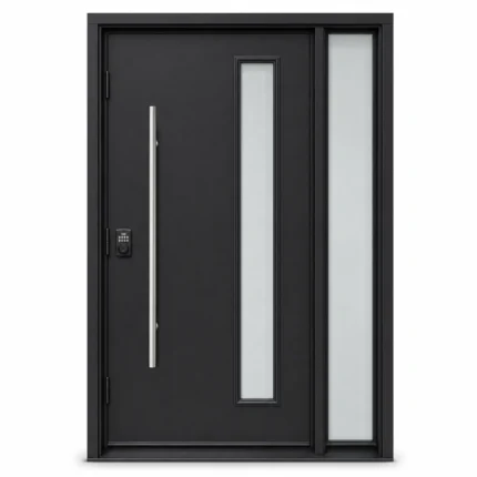SD054 steel entry door Amazon white background