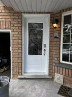 SD055 steel entry door original product view