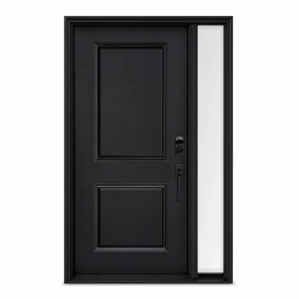 SD057 steel entry door Amazon white background