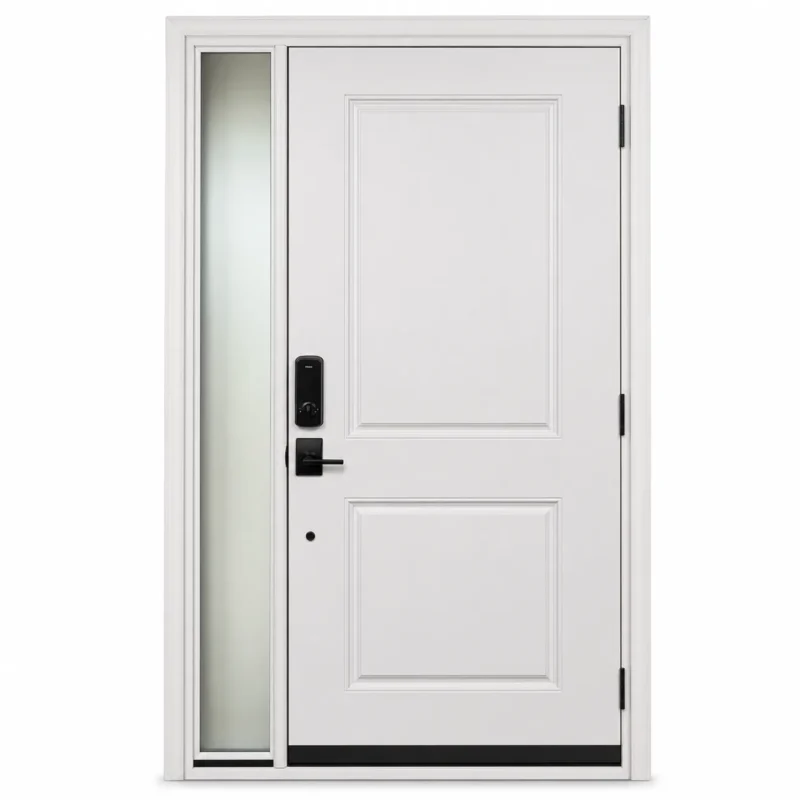 SD058 steel entry door Amazon white background