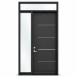 SD059 steel entry door Amazon white background