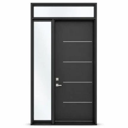 SD059 steel entry door Amazon white background